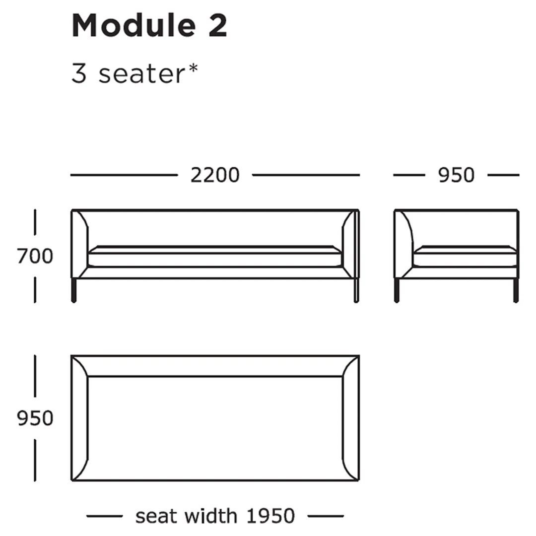 Blade Modular Sofa (Modules 1-8) - Image 22