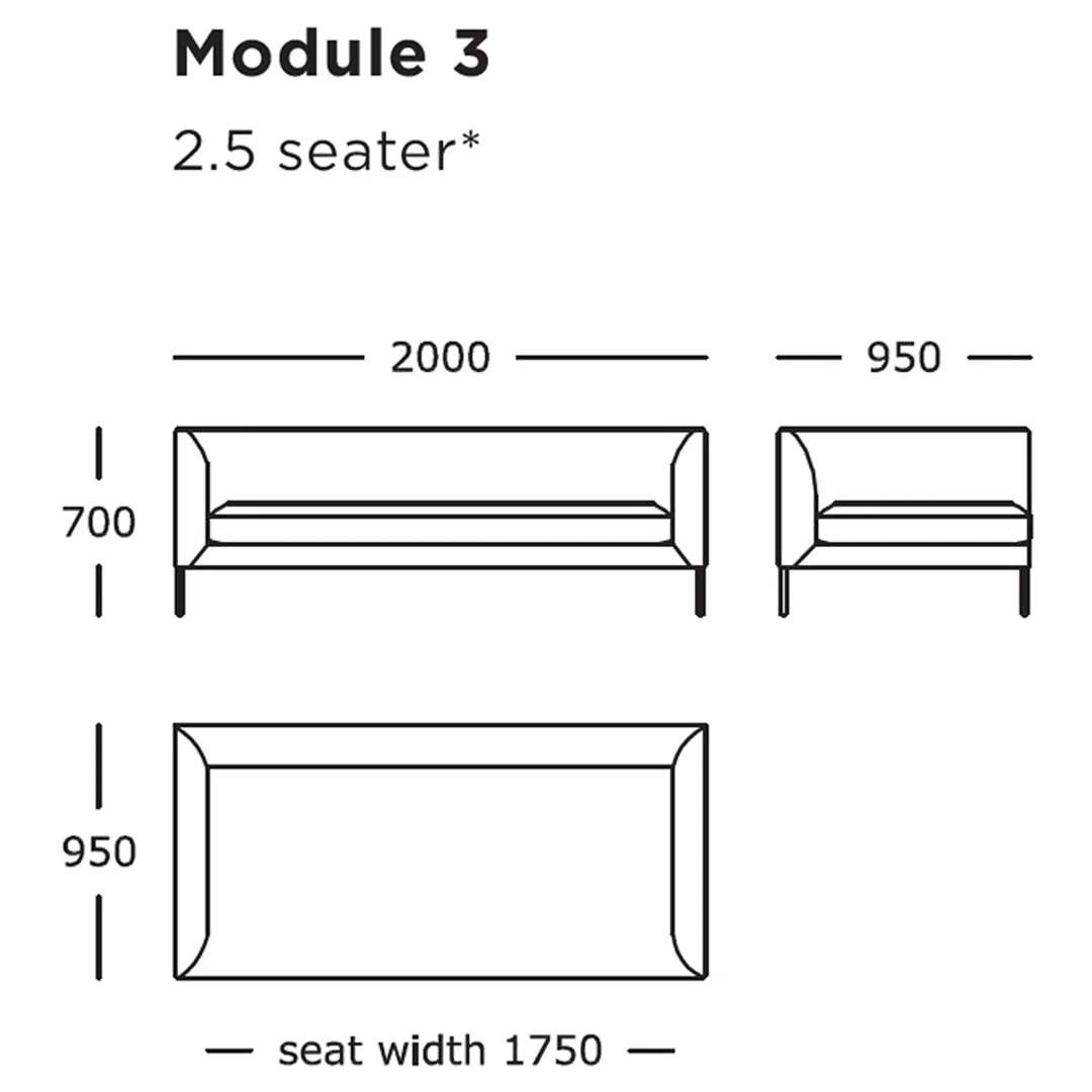 Blade Modular Sofa (Modules 1-8) - Image 23