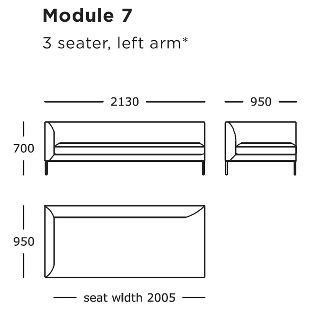 Blade Modular Sofa (Modules 1-8) - Image 27