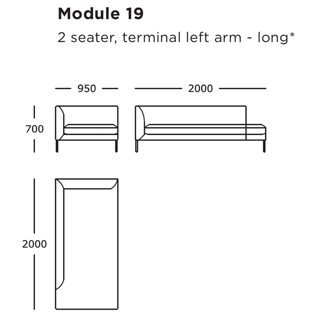 Blade Modular Sofa (Modules 17-23) - Image 31