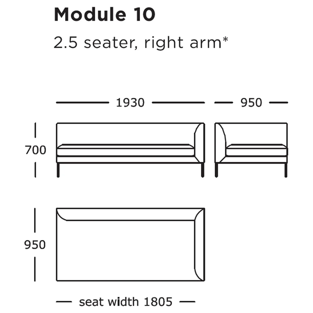 Blade Modular Sofa (Modules 9-16) - Image 36