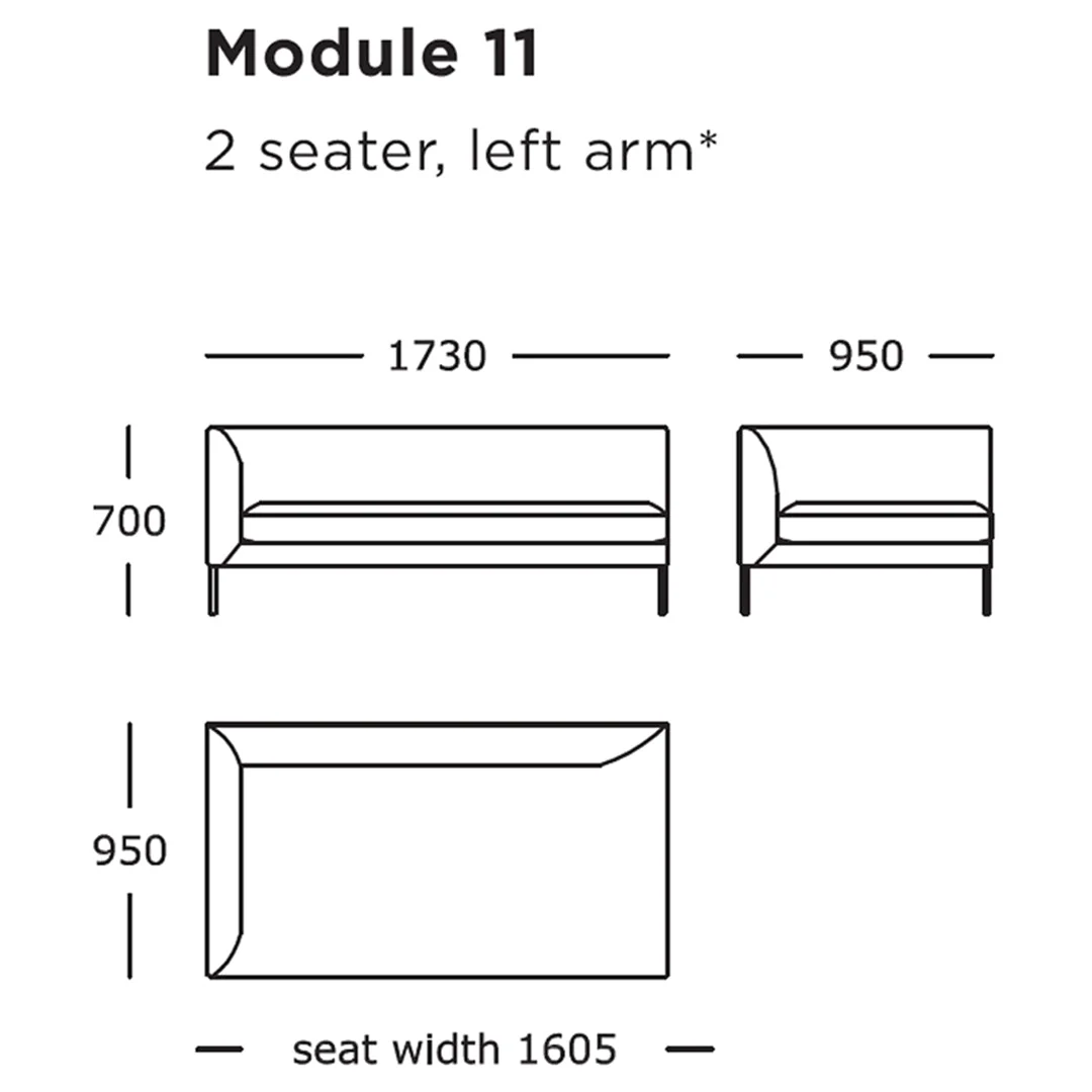 Blade Modular Sofa (Modules 9-16) - Image 37