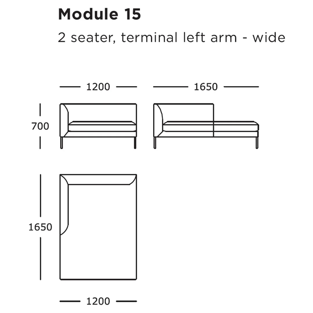 Blade Modular Sofa (Modules 9-16) - Image 41