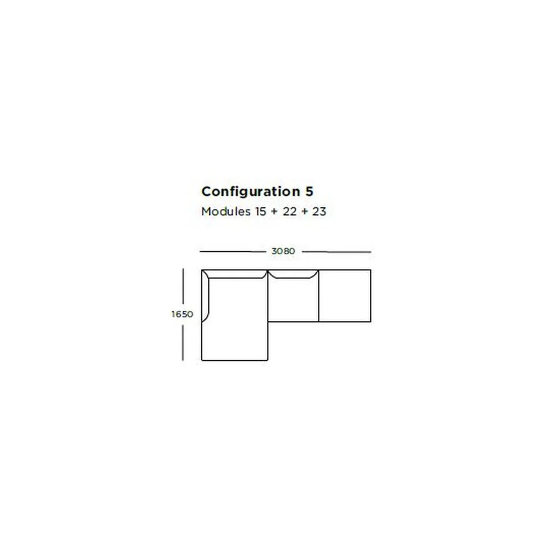 Blade Pre-configured Sofa - Setup 5
