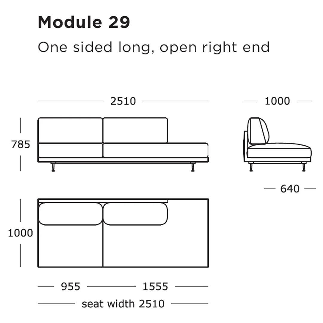 Maho Modular Sofa (Modules 29-32) - Image 14