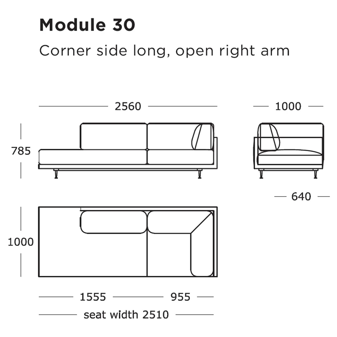 Maho Modular Sofa (Modules 29-32) - Image 15