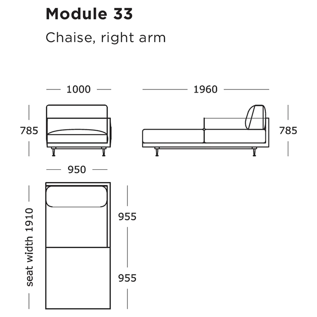 Maho Modular Sofa (Modules 33-36) - Image 4
