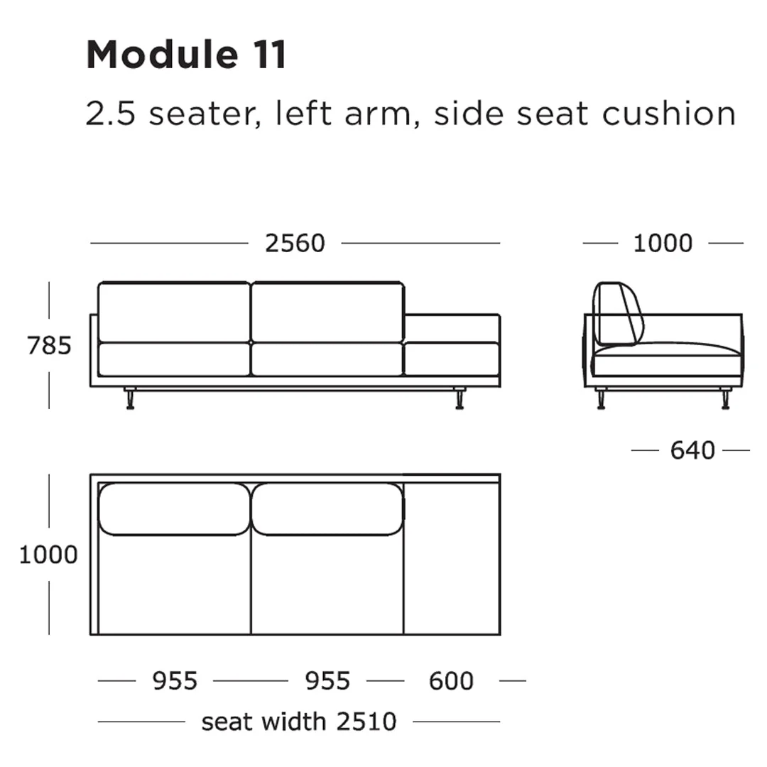 Maho Modular Sofa (Modules 9-12) - Image 5