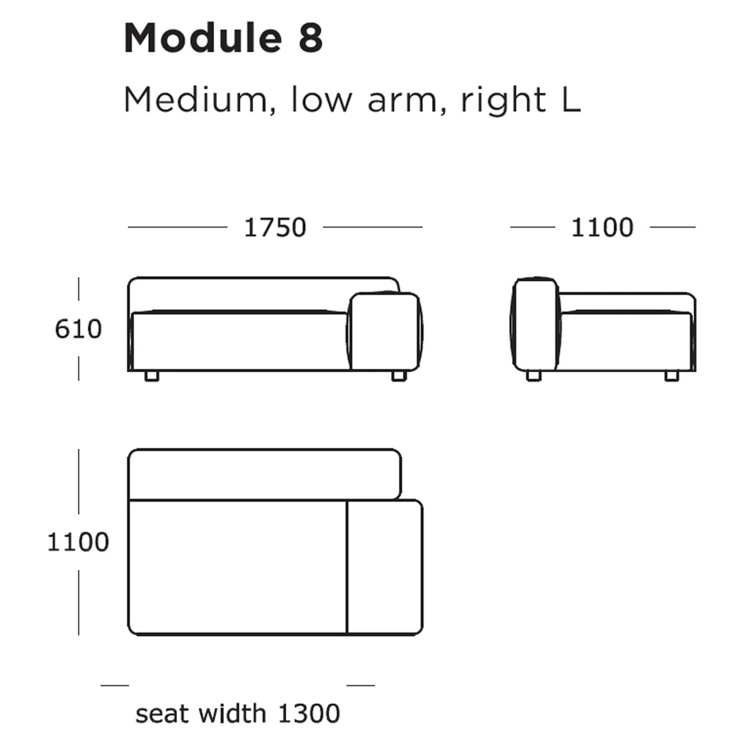 Pontone Modular Sofa (Modules 1-8) - Image 25