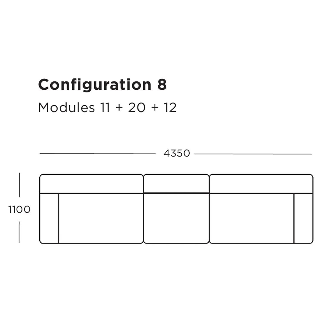 Pontone Modular Sofa (Modules 17-21) - Image 27