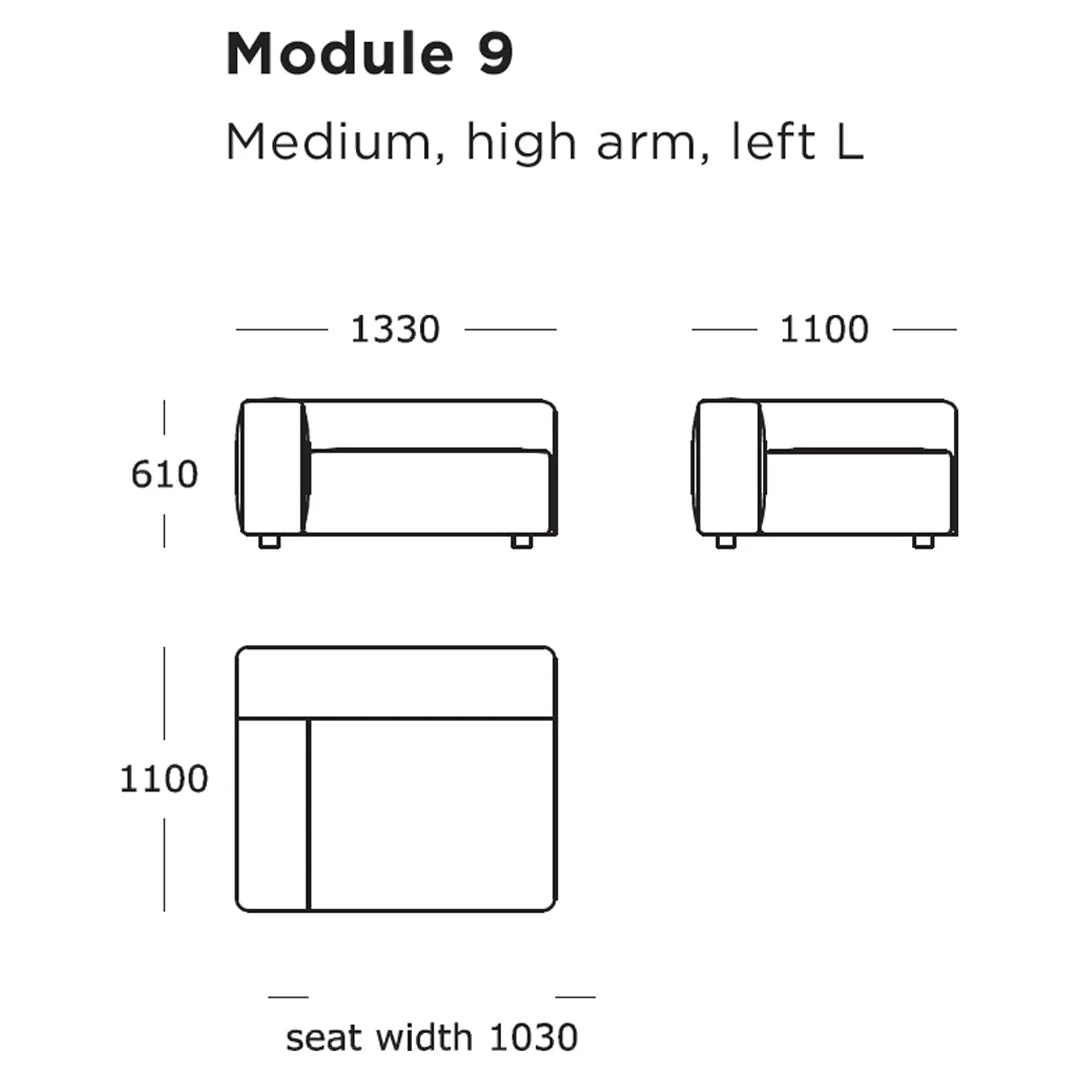 Pontone Modular Sofa (Modules 9-16) - Image 18