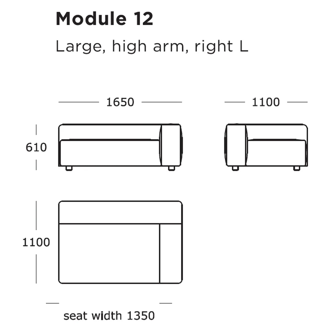 Pontone Modular Sofa (Modules 9-16) - Image 21
