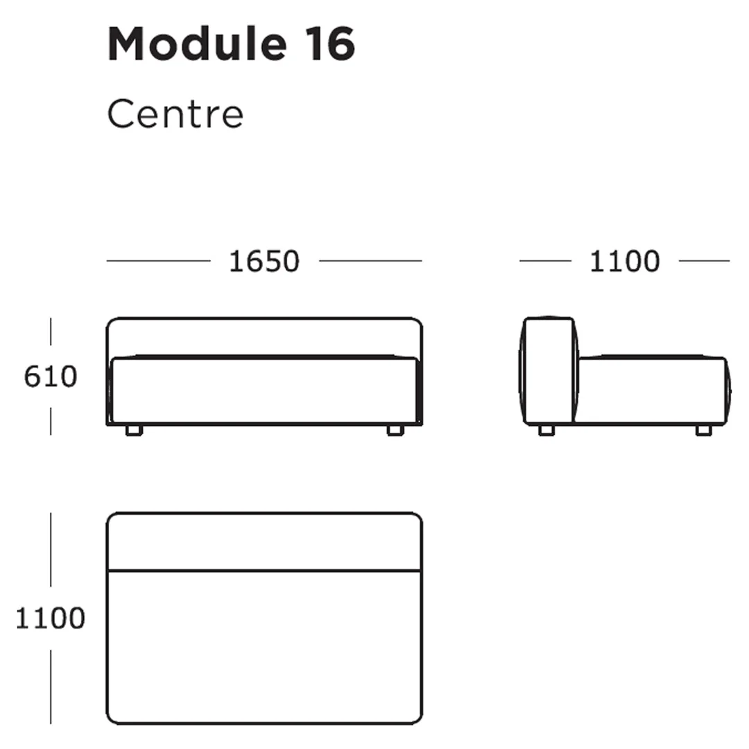 Pontone Modular Sofa (Modules 9-16) - Image 25