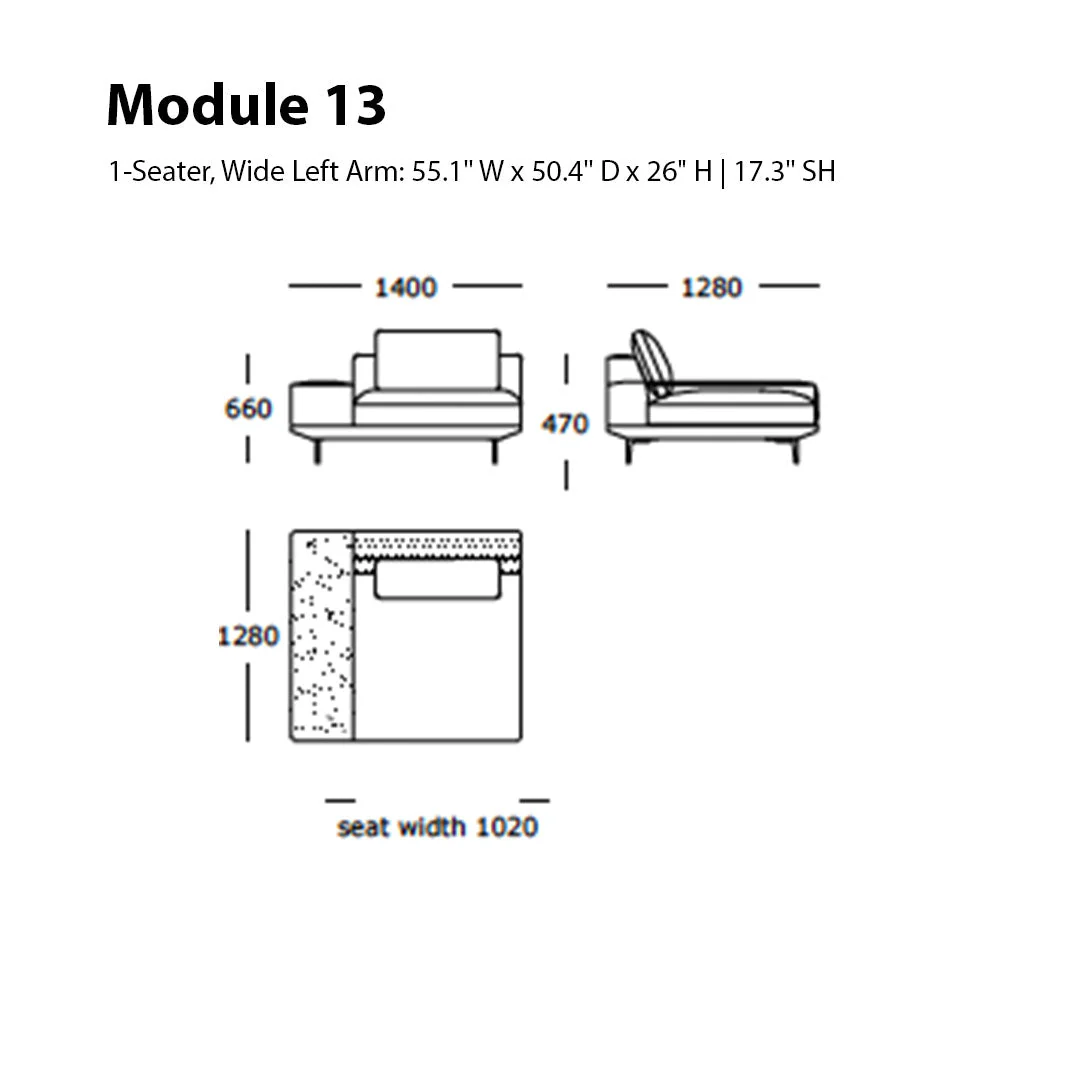 Surface Modular Sofa (Modules 13-16) - Image 8