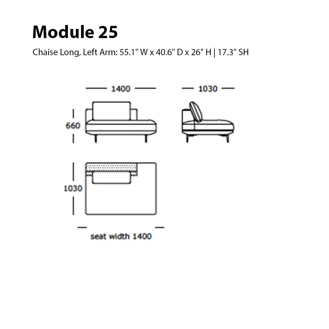 Surface Modular Sofa (Modules 22-25) - Image 17