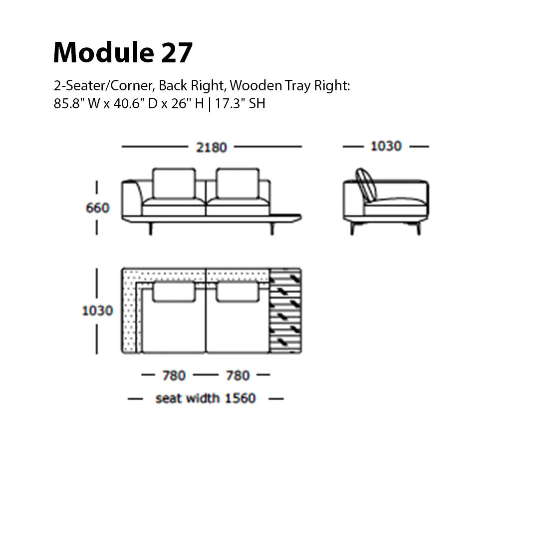 Surface Modular Sofa (Modules 26-31) - Image 16