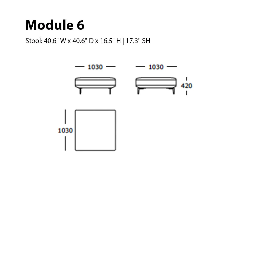 Surface Modular Sofa (Modules 5-8) - Image 9