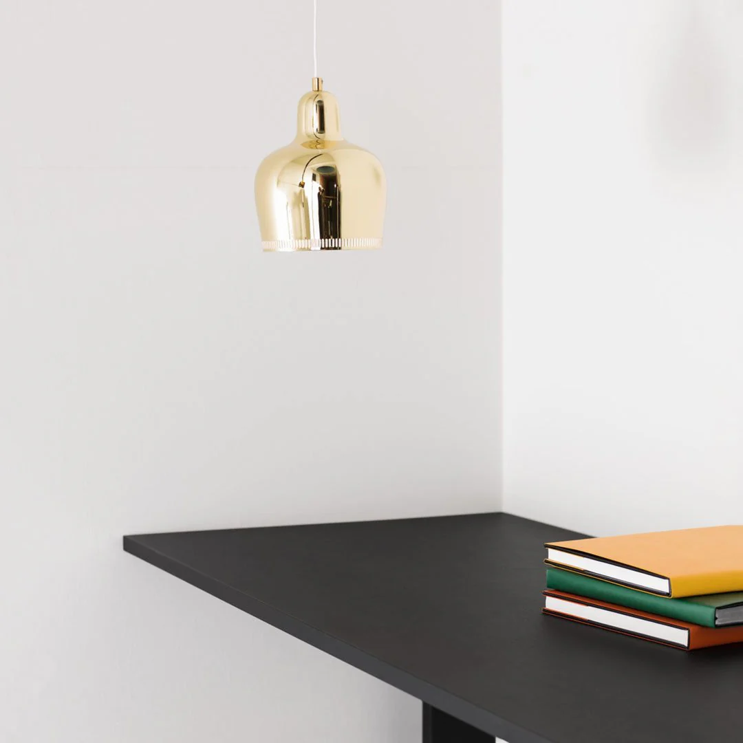 A330S Golden Bell Pendant Light - Image 6