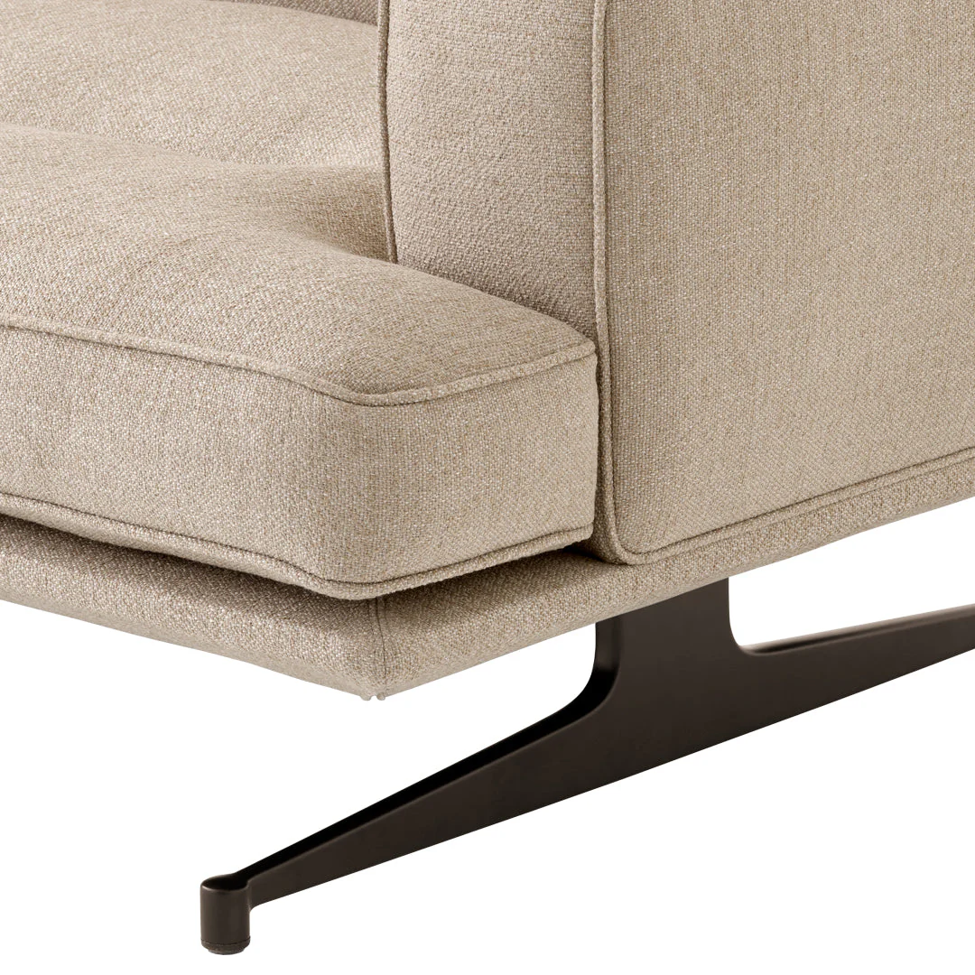 Inland AV42 Chaise Longue Sofa - Image 3