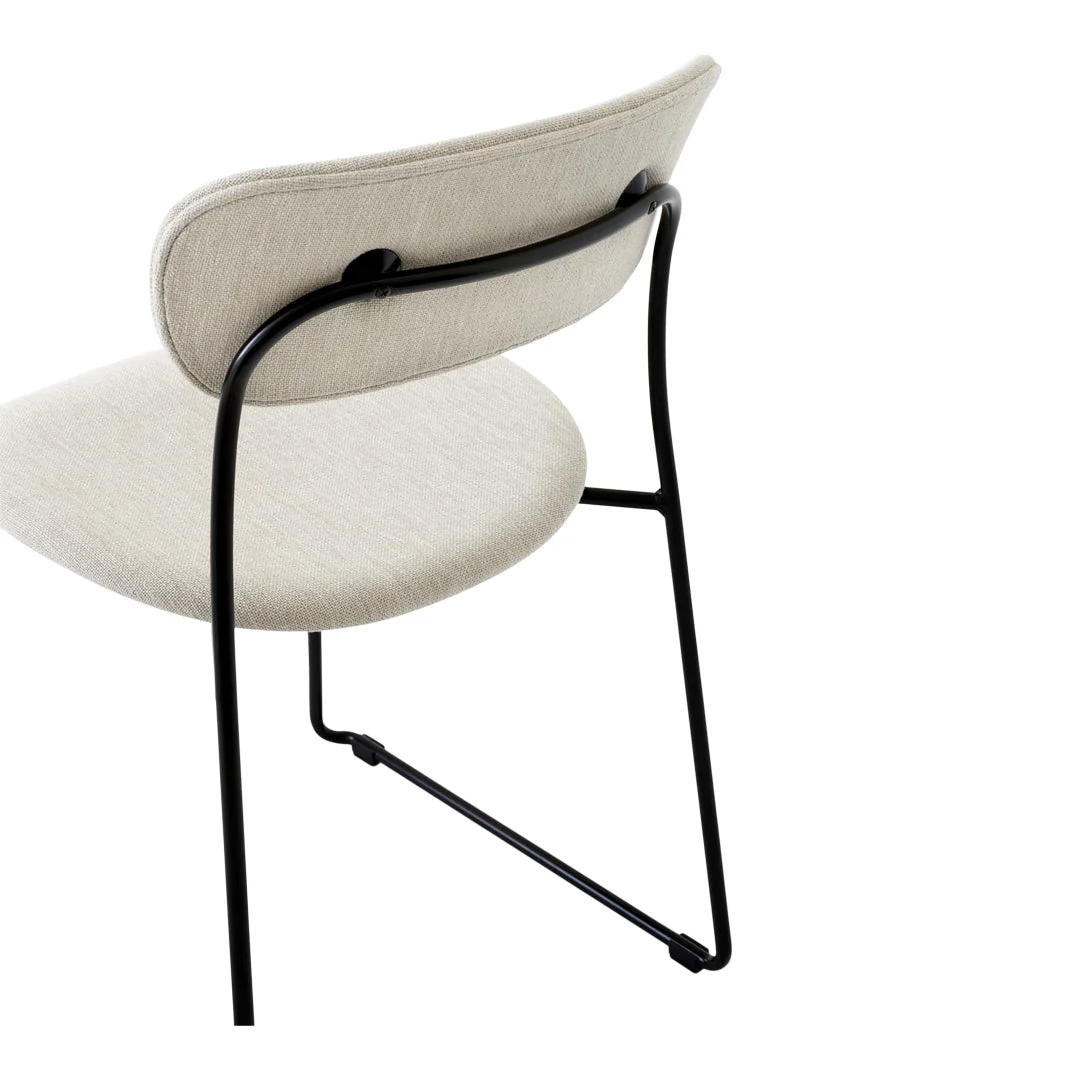 Pavilion AV53 Side Chair - Upholstered - Sled Base - Stackable - Image 2