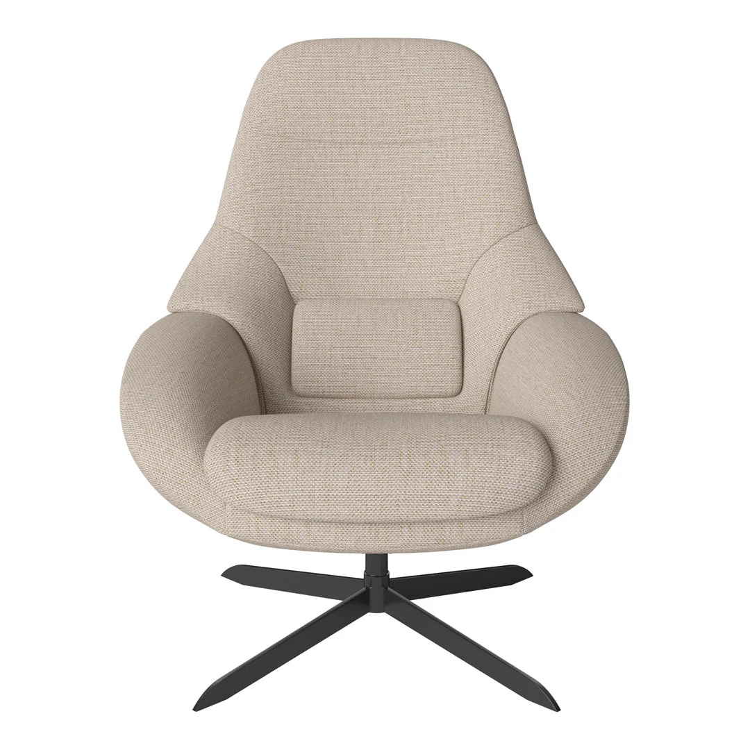 Saga Grand Armchair - Swivel Base - Image 10