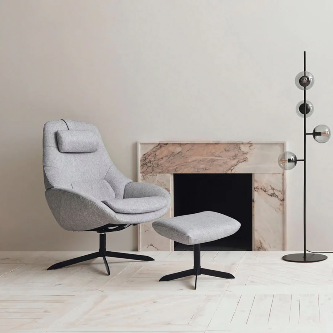 Saga Grand Armchair - Swivel Base - Image 15