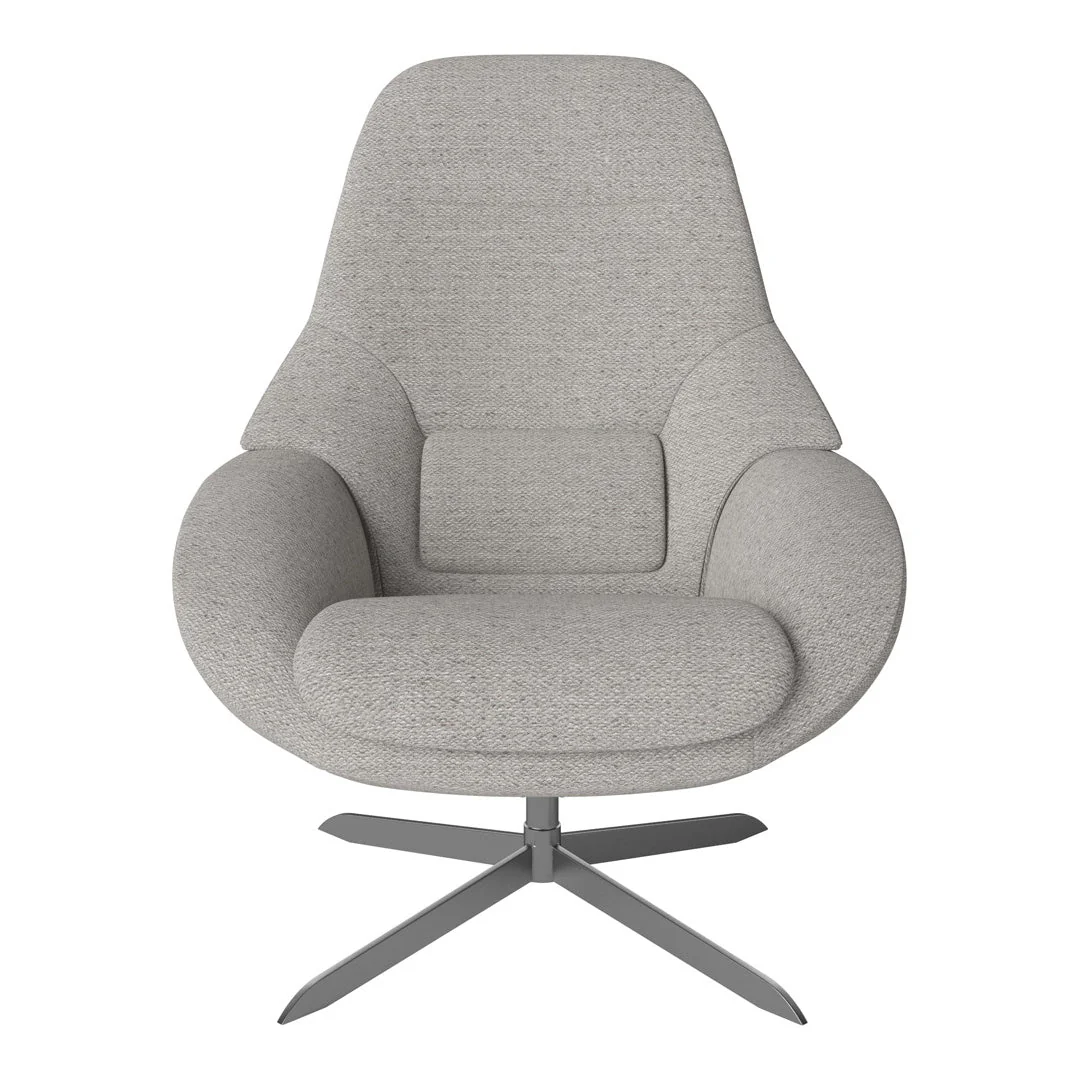 Saga Grand Armchair - Swivel Base - Image 19
