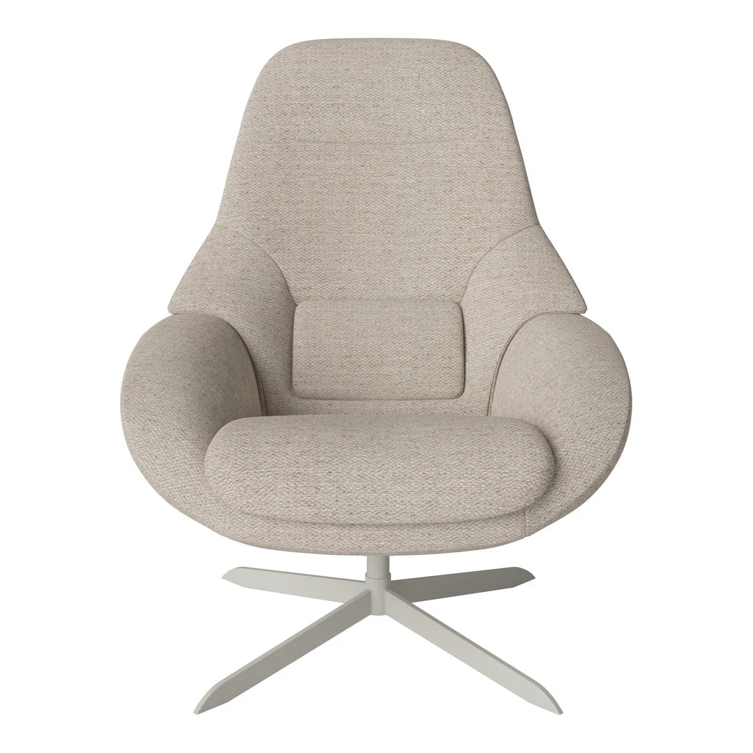 Saga Grand Armchair - Swivel Base - Image 21