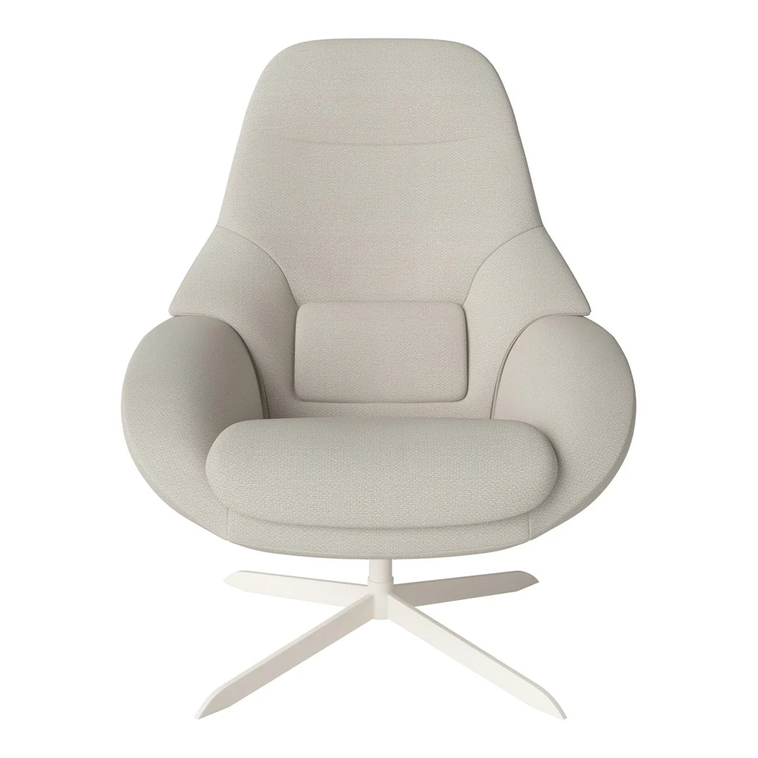 Saga Grand Armchair - Swivel Base - Image 23