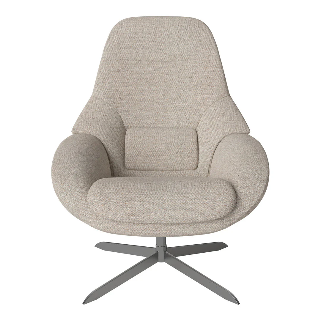 Saga Grand Armchair - Swivel Base - Image 24