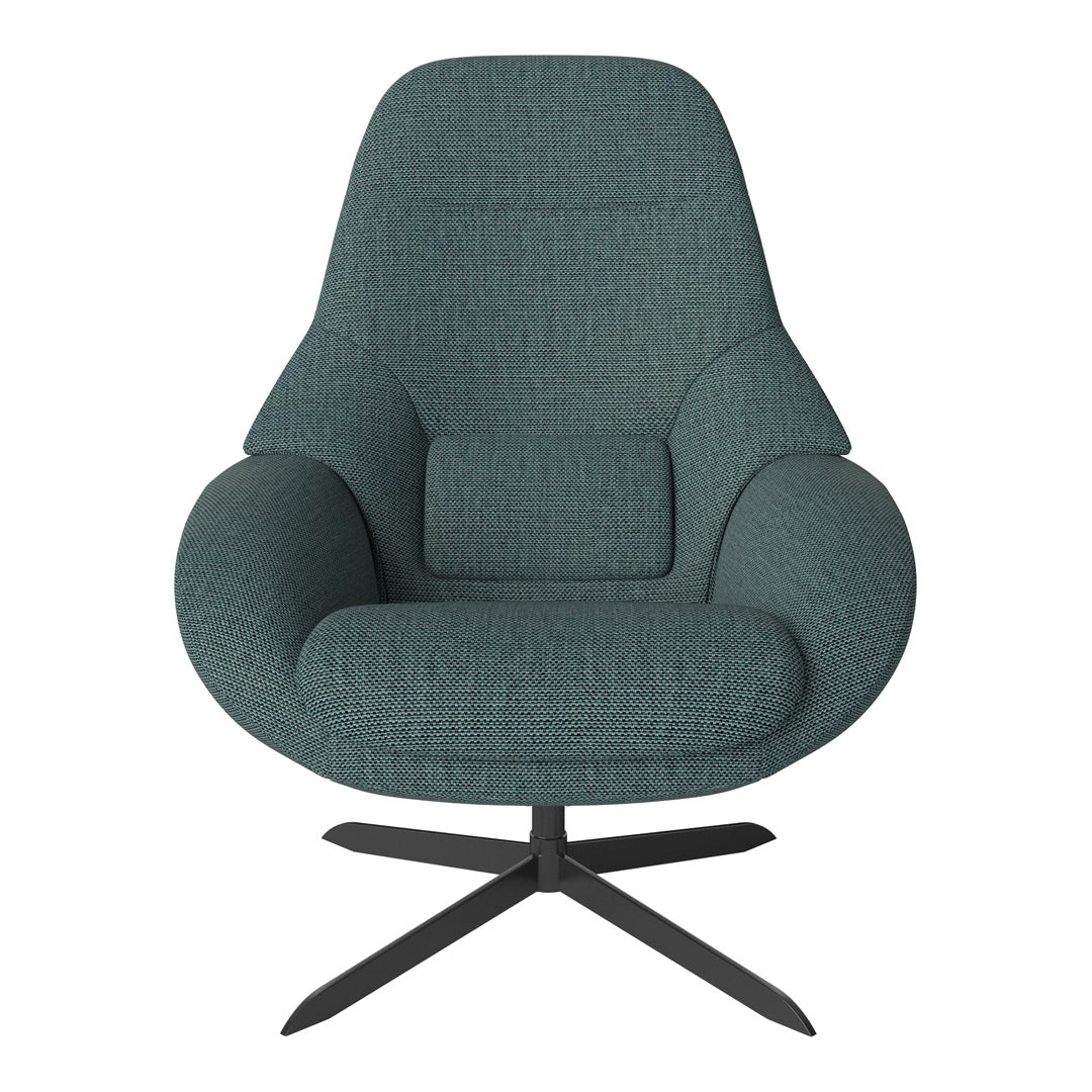 Saga Grand Armchair - Swivel Base - Image 5