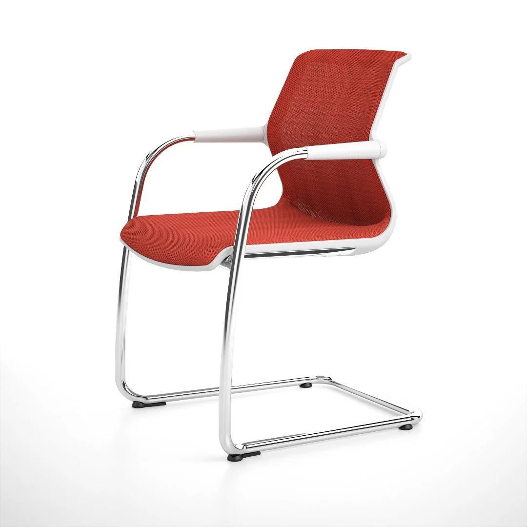 Unix Cantilever Office Chair - Non Stacking - Image 2