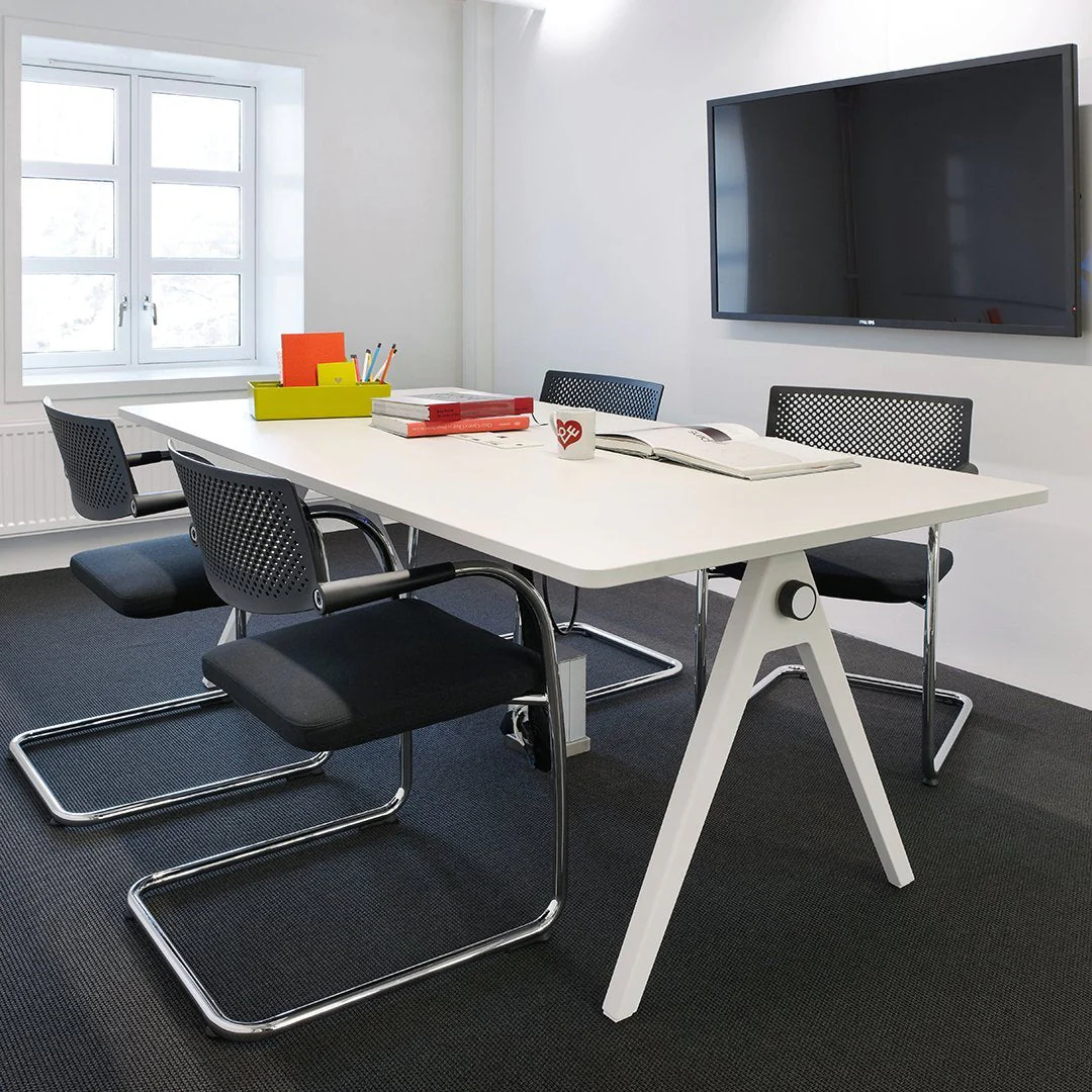 Unix Cantilever Office Chair - Stacking - Image 5