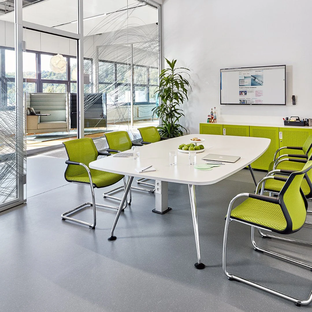 Unix Cantilever Office Chair - Stacking - Image 7