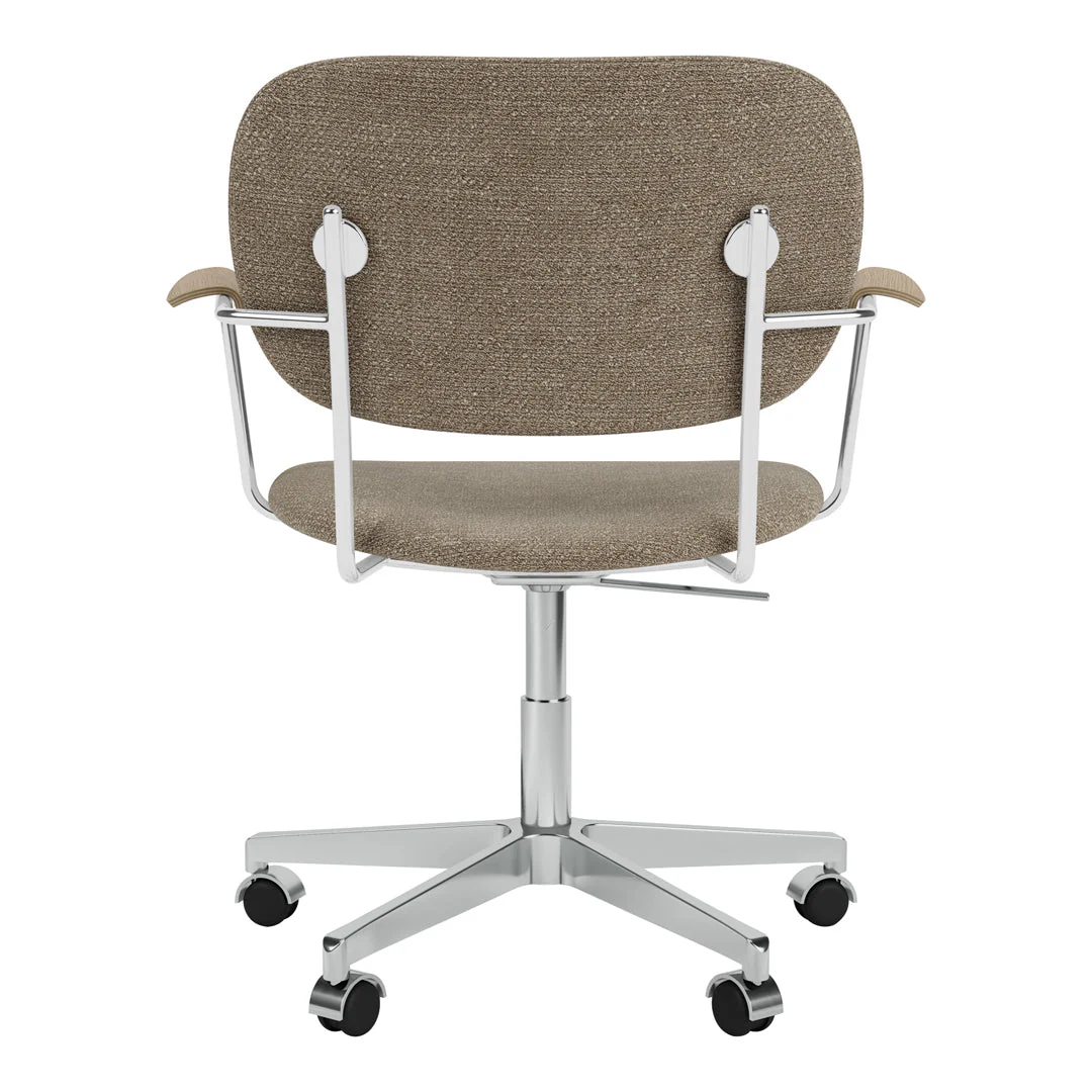 Co Office Armchair - Fully Upholstered - Swivel Base w/ Casters - Image 3