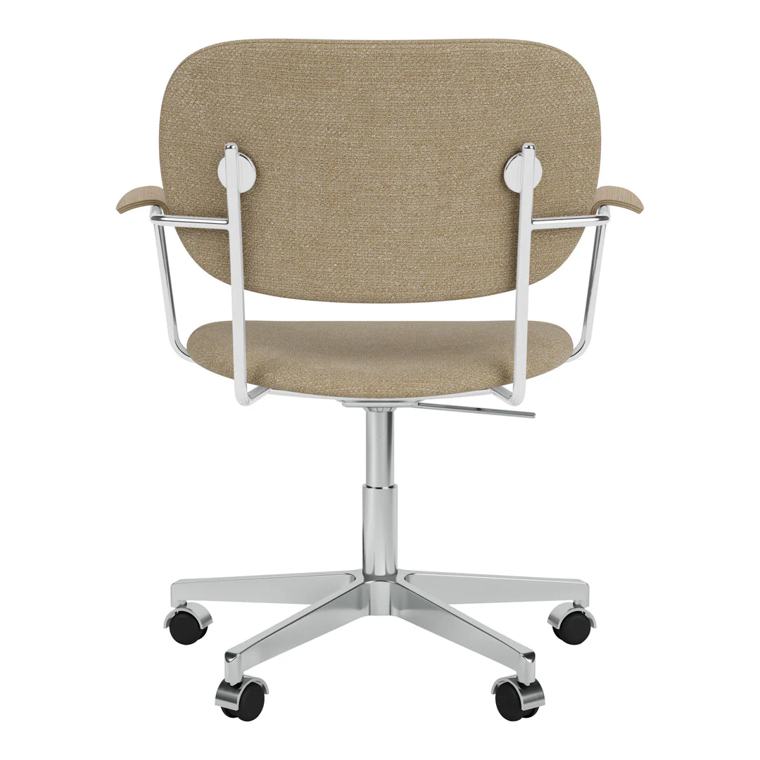 Co Office Armchair - Fully Upholstered - Swivel Base w/ Casters - Image 5