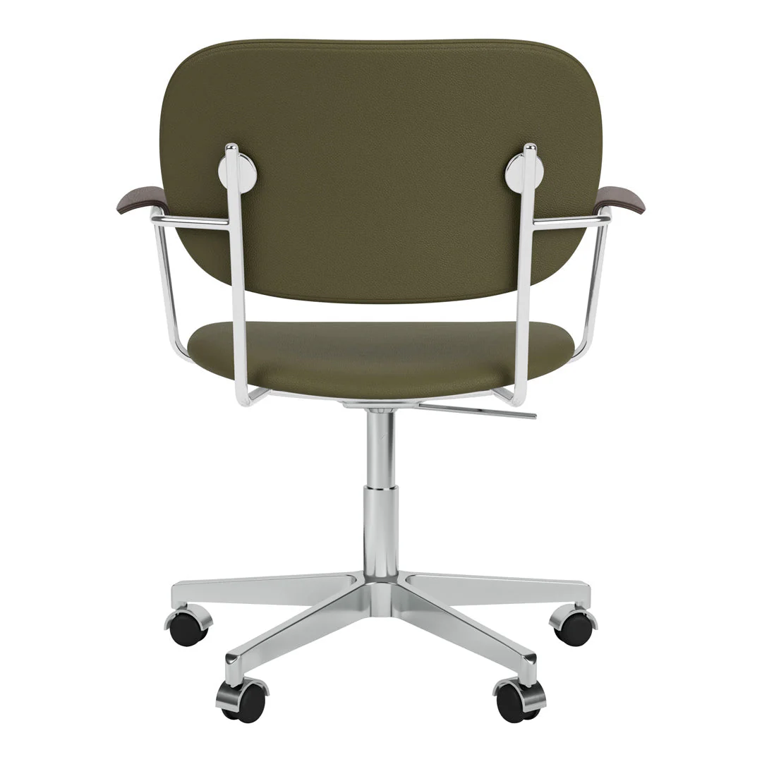 Co Office Armchair - Fully Upholstered - Swivel Base w/ Casters - Image 7
