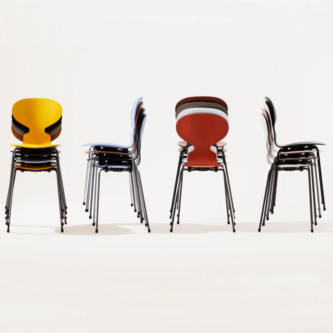Ant Chair 3101 - Color - Stackable - Image 17
