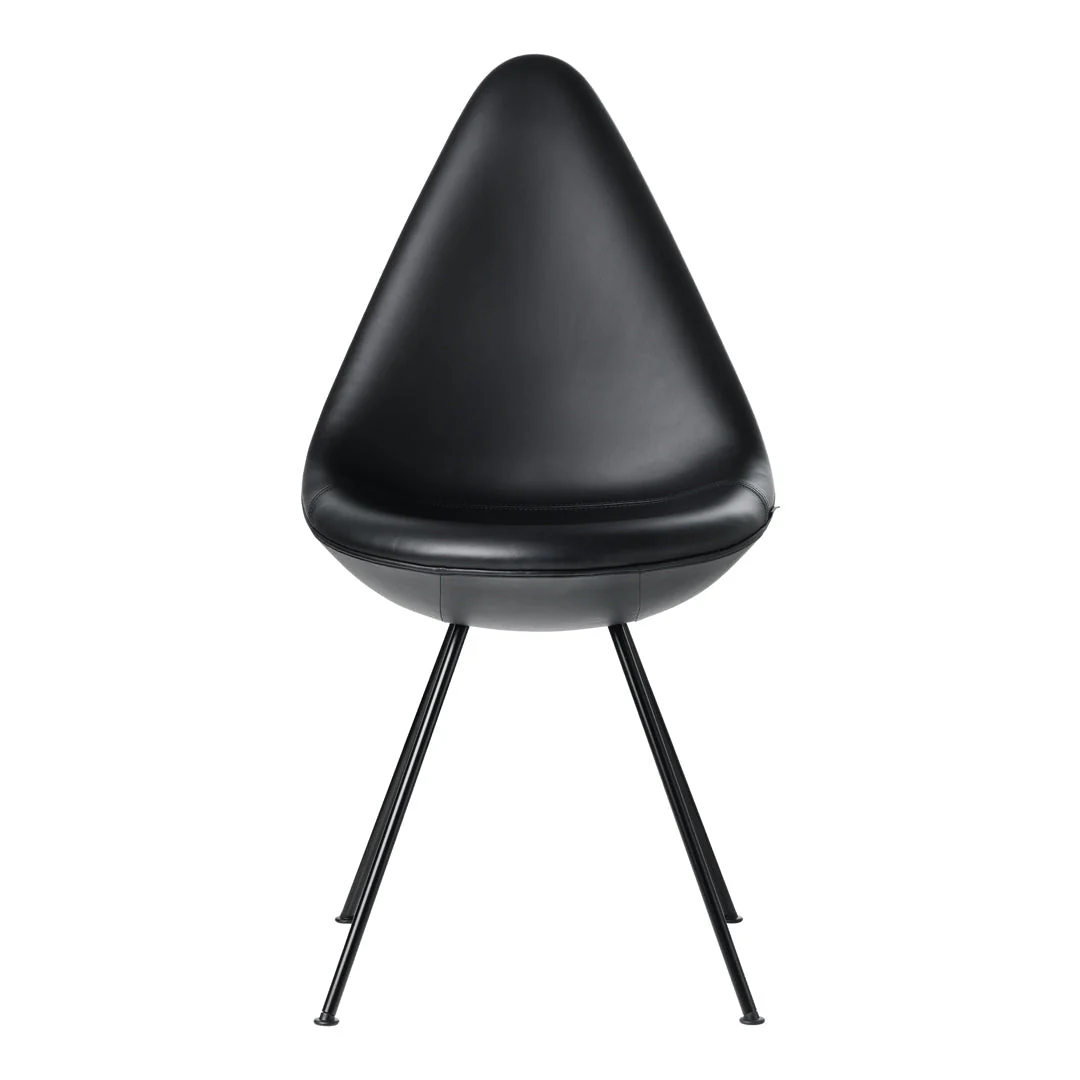 Drop Side Chair - Leather Upholstered