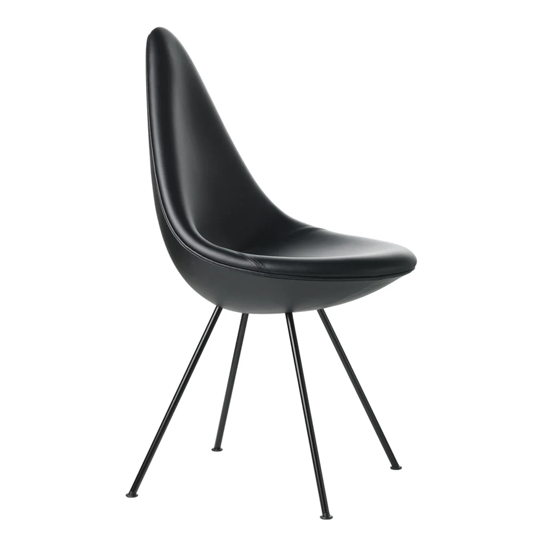 Drop Side Chair - Leather Upholstered - Image 3