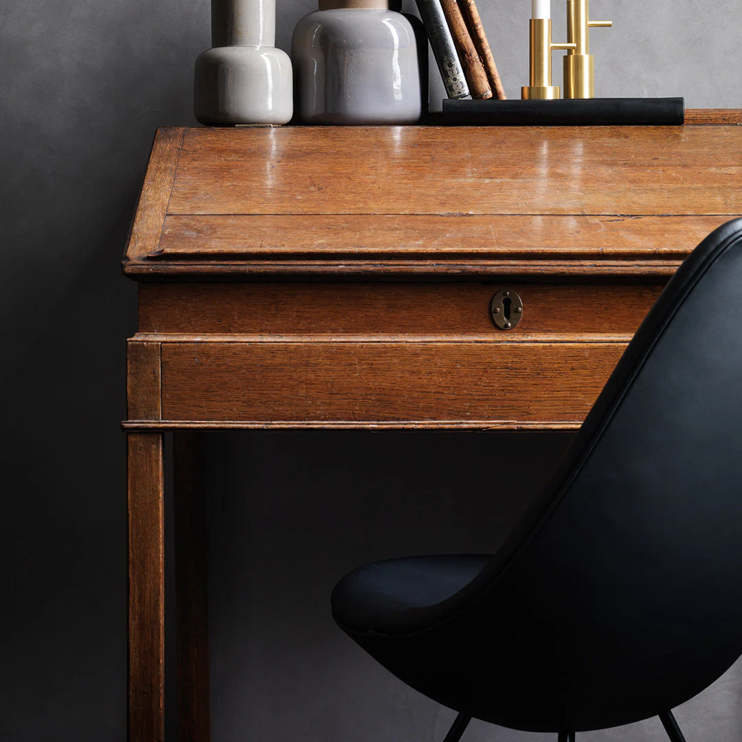 Drop Side Chair - Leather Upholstered - Image 5