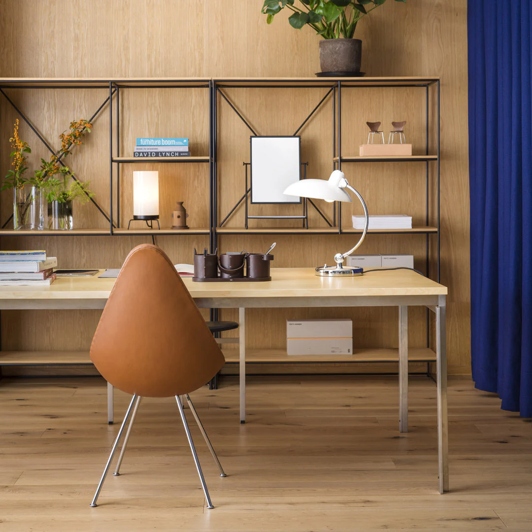 Drop Side Chair - Leather Upholstered - Image 9