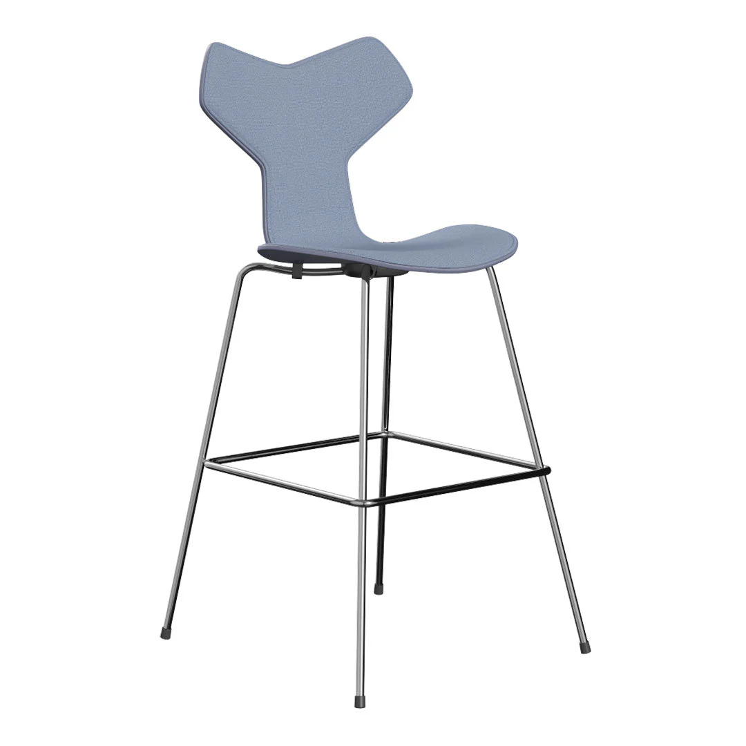 Grand Prix Bar Chair 3139 - Lacquered - Front Upholstered - Image 2