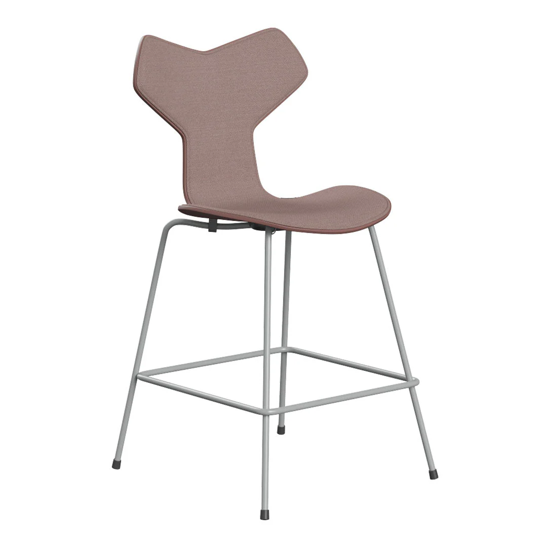 Grand Prix Counter Chair 3138 - Colored Ash - Front Upholstered - Image 2