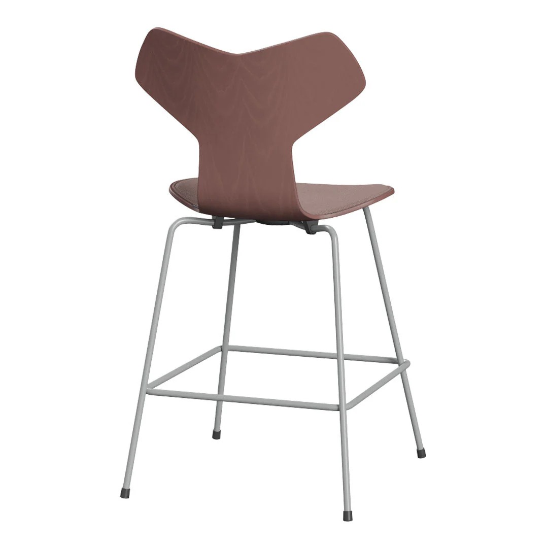 Grand Prix Counter Chair 3138 - Colored Ash - Front Upholstered - Image 3