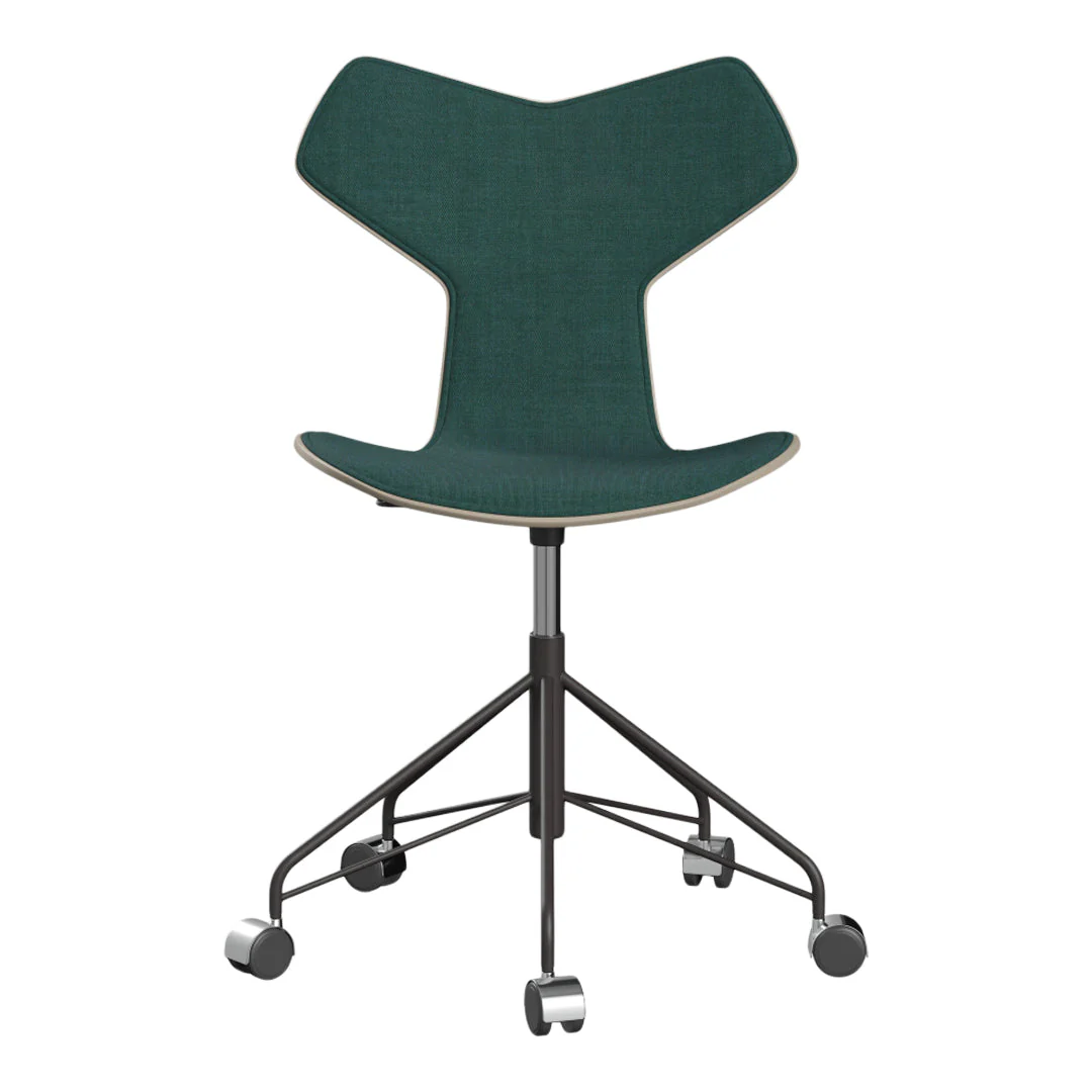 Grand Prix Swivel Chair 3131 - Colored Ash - Front Upholstered - Image 5