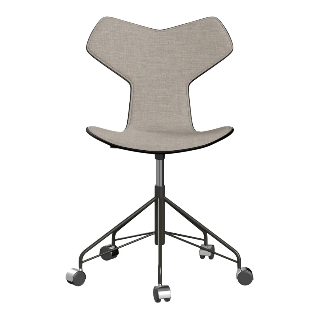 Grand Prix Swivel Chair 3131 - Colored Ash - Front Upholstered - Image 6