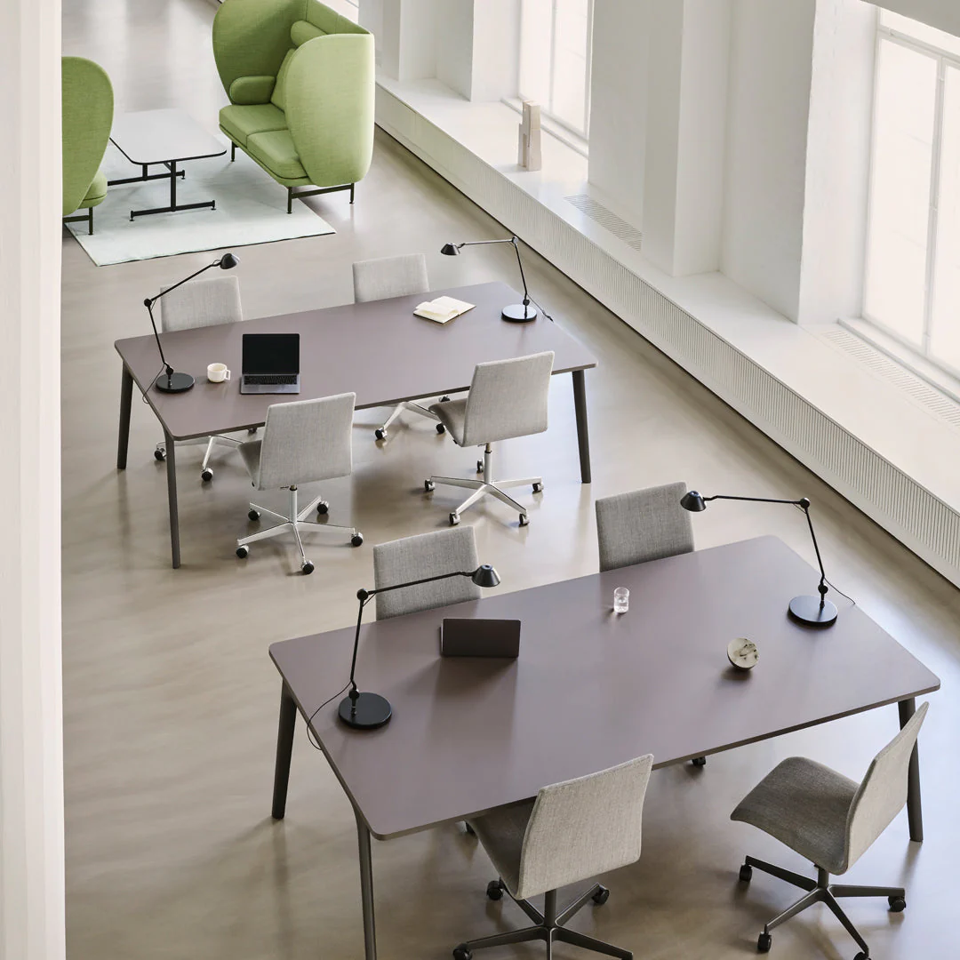 Oxford Low Back Chair - 5 Star Base w/ Casters - Height Adjustable - Image 9