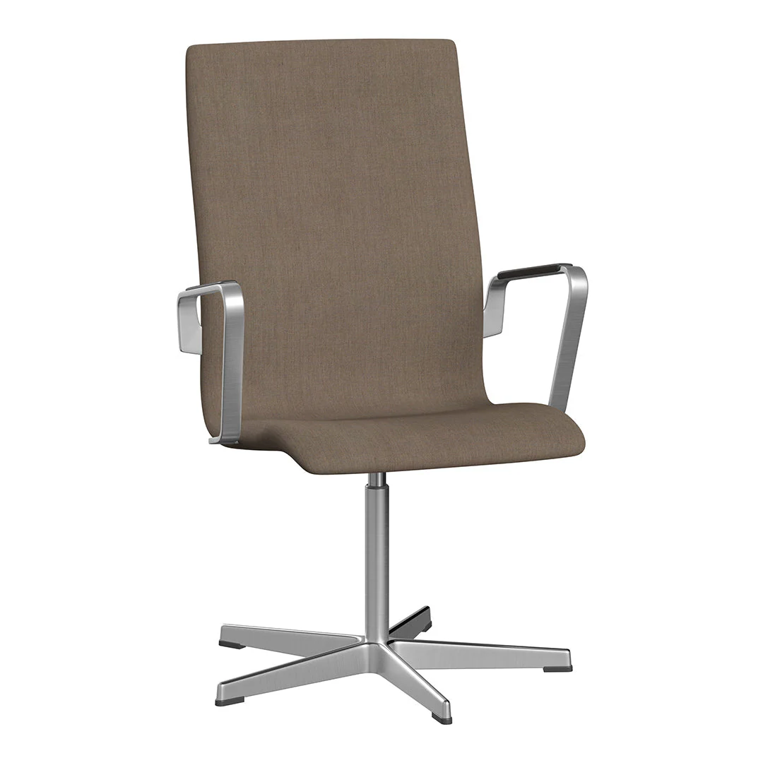 Oxford Medium Back Office Armchair - 5 Star Base - Image 2