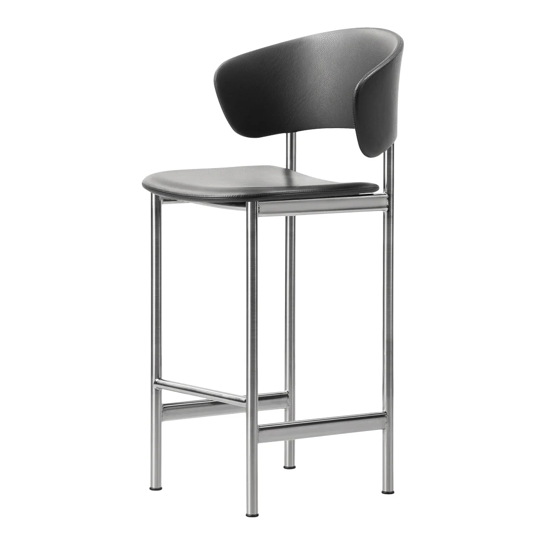 Plan Counter Stool w/ Arm - Fully Upholstered - Image 2